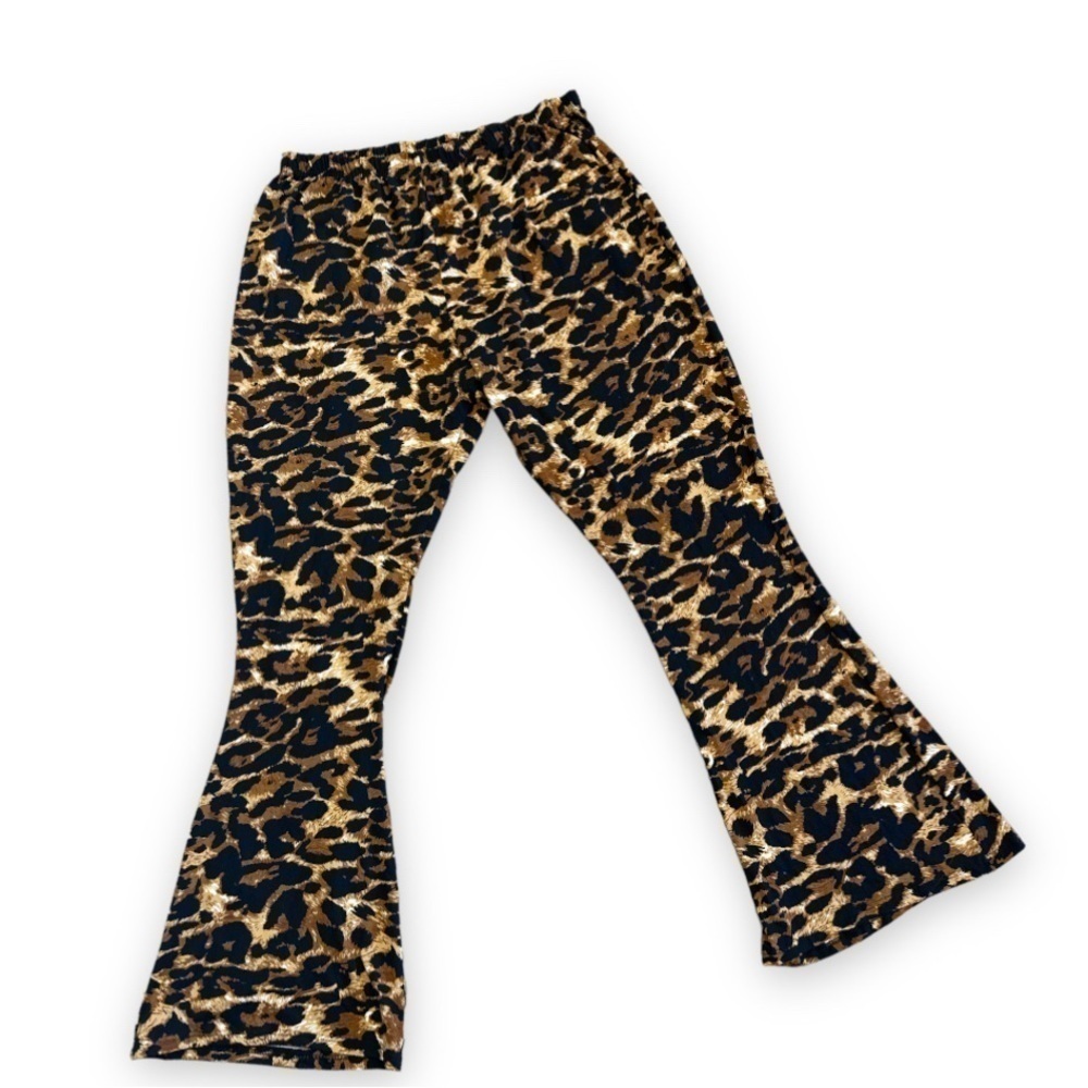 Wide Leg Printed Leggings